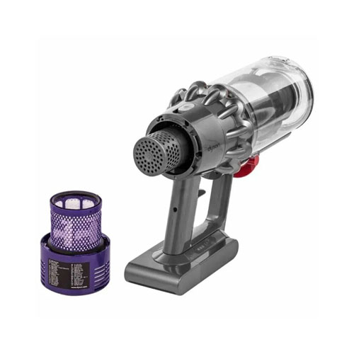 Пылесос Dyson SV27 V10 Cyclone Absolute, Никель/Черный