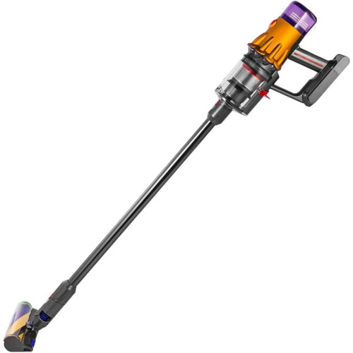 Пылесос Dyson V12 Detect slim absolute SV46, Желтый/Никель