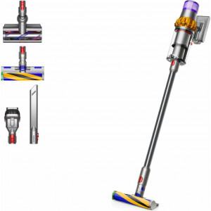 Пылесос Dyson V15 Detect Absolute SV47, Желтый/Никель