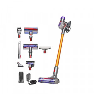 Пылесос Dyson V8 Absolute SV25, Желтый/Никель