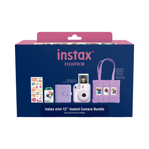Фотоаппарат моментальной печати Fujifilm Instax Mini 12 Holiday Bundle, Фиолетовый