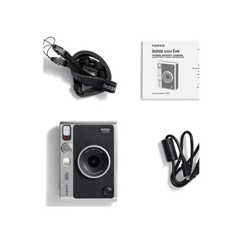 Фотоаппарат моментальной печати Fujifilm Instax mini Evo, Черный