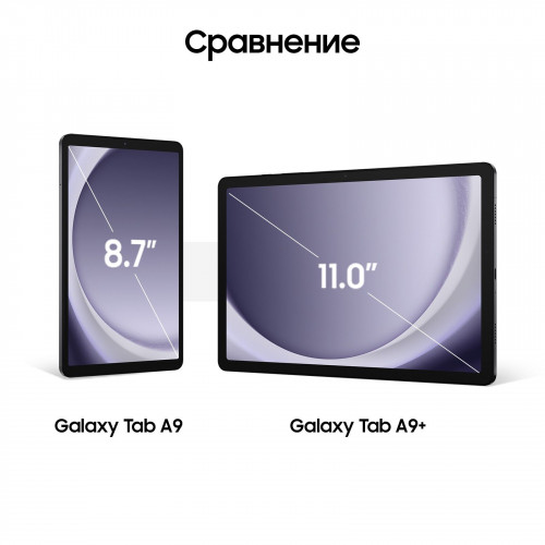 Samsung Galaxy Tab A9 Plus 4/64 WiFi, Графитовый