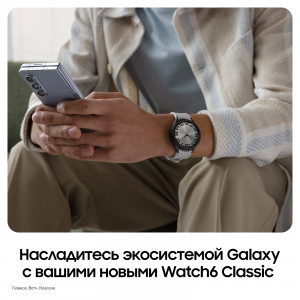 Samsung Galaxy Watch 6 Classic, 43 мм, Серебристый