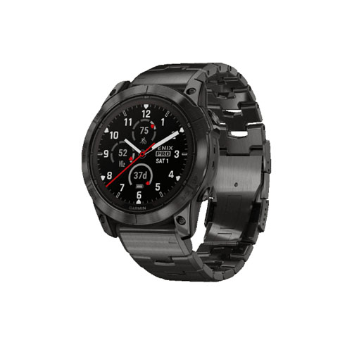 Умные часы Garmin Fenix 7X Pro Sapphire Solar, Титановый угольно-серый