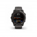 Умные часы Garmin Fenix 7X Pro Sapphire Solar, Титановый угольно-серый