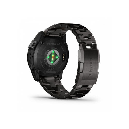 Умные часы Garmin Fenix 7X Pro Sapphire Solar, Титановый угольно-серый