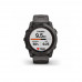 Умные часы Garmin Fenix 7X Pro Sapphire Solar, Титановый угольно-серый