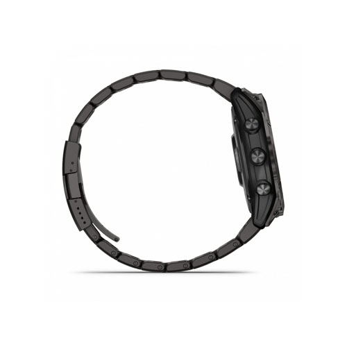 Умные часы Garmin Fenix 7X Pro Sapphire Solar, Титановый угольно-серый