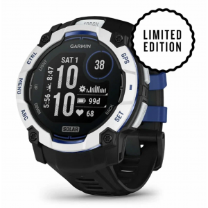 Умные часы Garmin Instinct 3 Solar, 50 мм, Черный/Белый