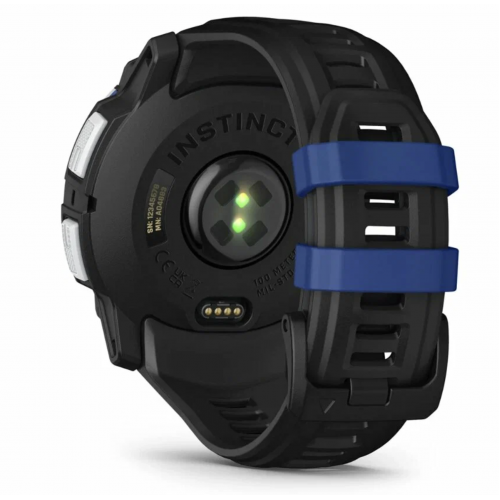 Умные часы Garmin Instinct 3 Solar, 50 мм, Черный/Белый
