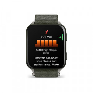 Умные часы Garmin Venu X1, Темно-зеленый/Черный