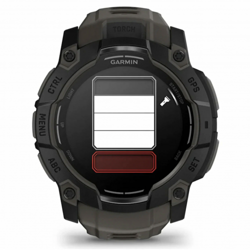 Умные часы Garmin Instinct 3 AMOLED, 50 мм, 010-03020-00,  Черный