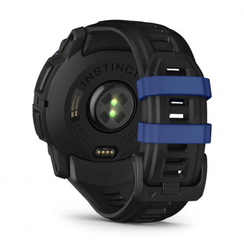 Умные часы Garmin Instinct 3 AMOLED, 50 мм, Черный/Синий