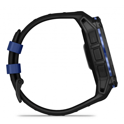 Умные часы Garmin Instinct 3 AMOLED, 50 мм, Черный/Синий