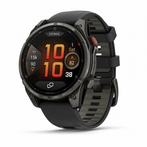 Умные часы Garmin Fenix 8 Pro Amoled Sapphire, 47 мм, Черный