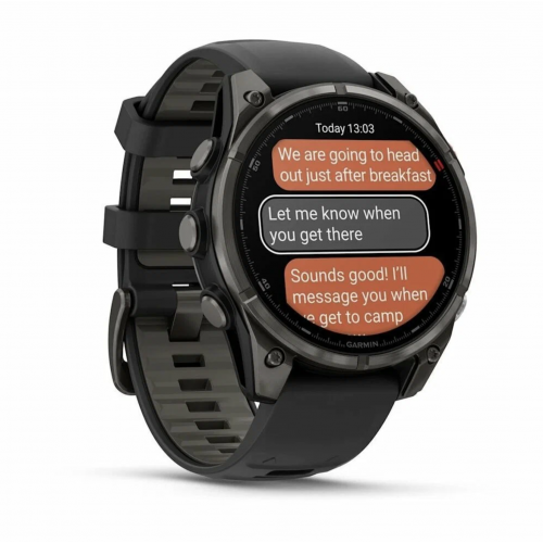 Умные часы Garmin Fenix 8 Pro Amoled Sapphire, 47 мм, Черный
