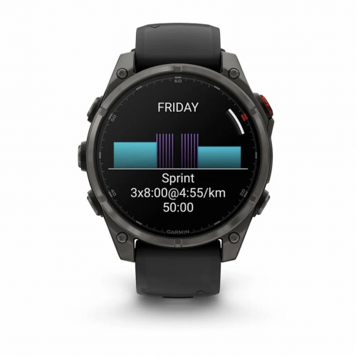 Умные часы Garmin Fenix 8 Pro Amoled Sapphire, 47 мм, Черный