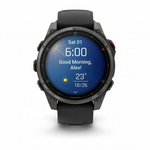 Умные часы Garmin Fenix 8 Pro Amoled Sapphire, 47 мм, Черный