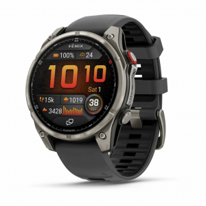 Умные часы Garmin Fenix 8 Pro Amoled Sapphire, 47 мм, Титан/Черный