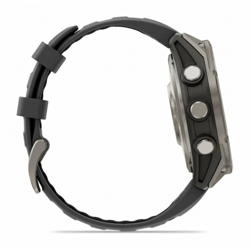 Умные часы Garmin Fenix 8 Pro Amoled Sapphire, 47 мм, Титан/Черный
