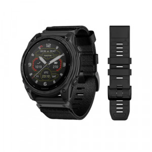 Умные часы Garmin Tactix 8 Solar Sapphire Applied Ballistics Elite, 51 мм, Черный