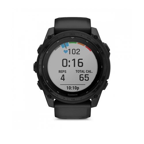 Умные часы Garmin Tactix 8 Solar Sapphire Applied Ballistics Elite, 51 мм, Черный