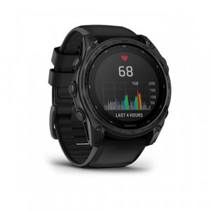 Умные часы Garmin Tactix 8 Solar Sapphire Applied Ballistics Elite, 51 мм, Черный