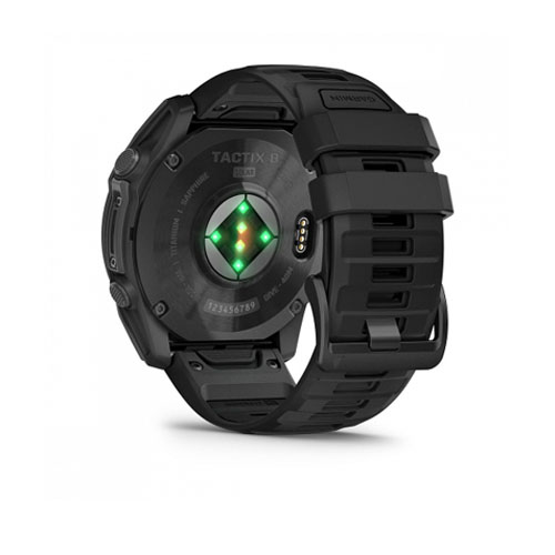 Умные часы Garmin Tactix 8 Solar Sapphire Applied Ballistics Elite, 51 мм, Черный