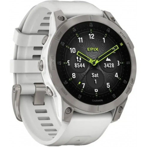 Умные часы Garmin Epix (Gen 2), Белый