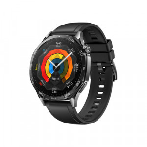 Умные часы Huawei Watch GT5, 46 мм, Черный, Ремешок из фторэластомера