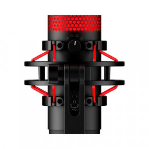 Микрофон HyperX QuadCast S, Черный/Красный