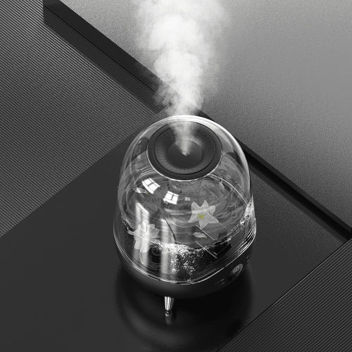 Увлажнитель воздуха Deerma DEM-F327W, Черный