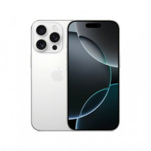 Apple iPhone 16 Pro, Dual Sim, 512 ГБ, Титановый Белый