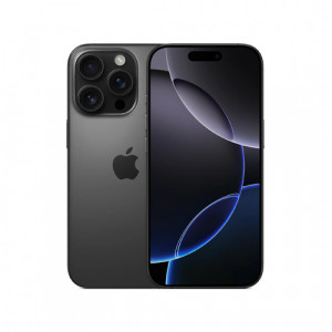 Apple iPhone 16 Pro, eSim, 512 ГБ, Титановый Черный