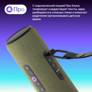 Умная колонка Яндекс Станция Стрит с Алисой, Зеленый