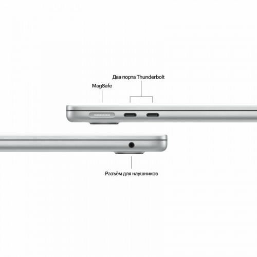 Apple MacBook Air 15 M3, 8/256 ГБ, Серебристый, 2024