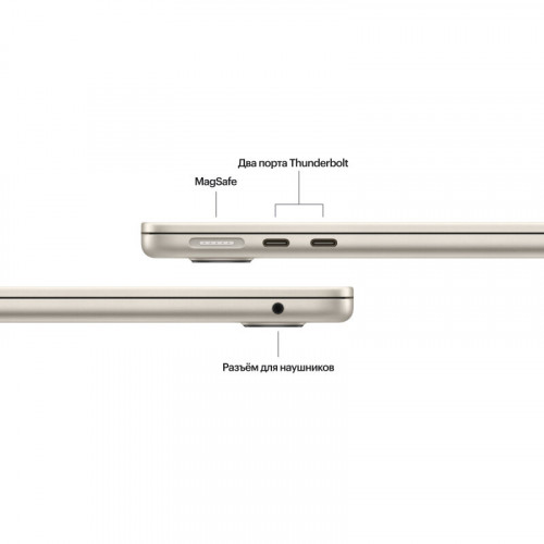 Apple MacBook Air 13 M3, 16/512 ГБ, Сияющая звезда, 2024