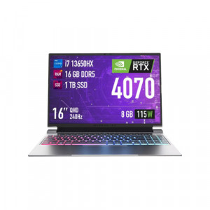 Ноутбук Machenike L16 Pro Stellar S, 16/1 ТБ, Серый