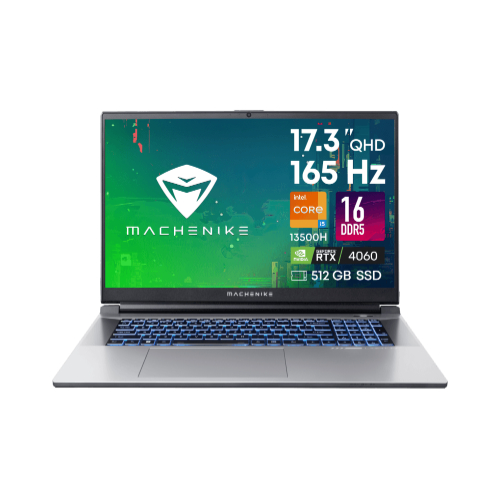 Ноутбук Machenike L17 Star 2K, 16/512 ГБ, Серый