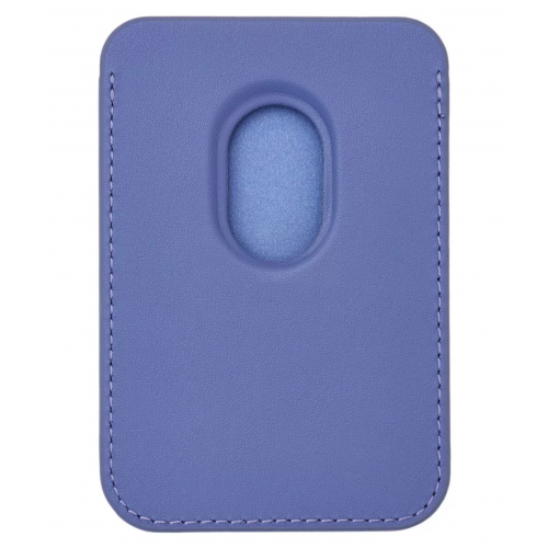 Картхолдер MagSafe Leather Wallet, кожаный, для iPhone, Cиреневый