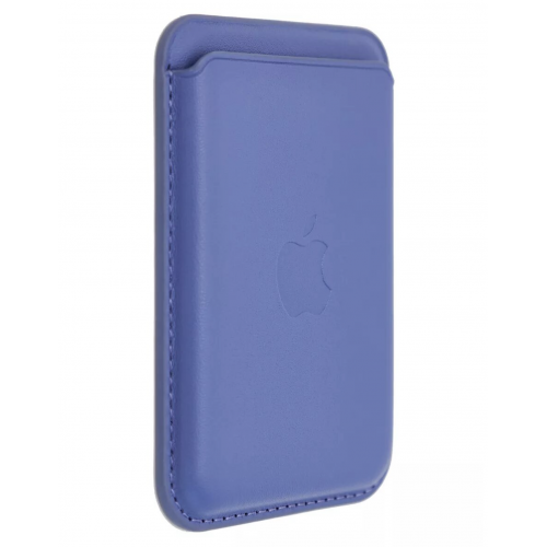 Картхолдер MagSafe Leather Wallet, кожаный, для iPhone, Cиреневый