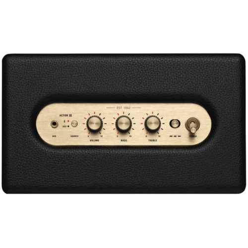 Портативная колонка Marshall Acton 3, Черный