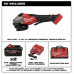 Аккумуляторная болгарка Milwaukee 3670-22 M18 FUEL Braking Grinder Kit