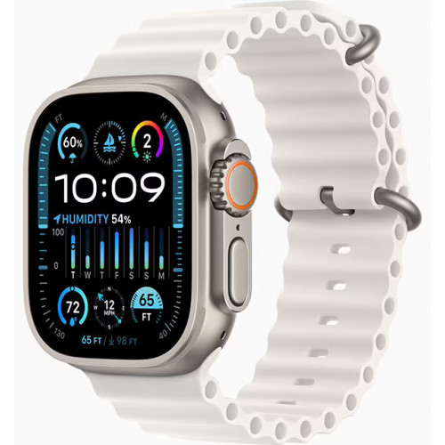 Apple Watch Ultra 2, 49 мм, Белый Ocean Band