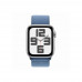 Apple Watch SE 2, 40 мм, Серебристый/Зимний голубой, Тканевый