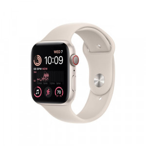 Apple Watch SE 2, 44 мм, Сияющая Звезда, Силикон