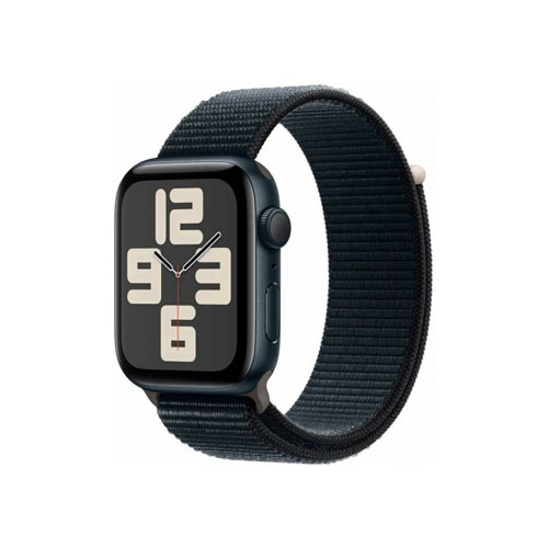 Apple Watch SE 2, 44 мм, Темная ночь, Тканевый