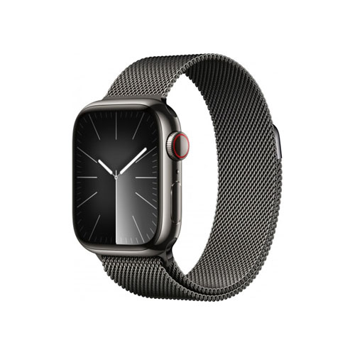 Apple Watch Series 9, 41 мм, Графитовый стальной