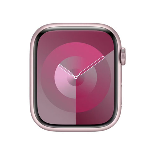 Apple Watch Series 9, 41 мм, Розовый Силикон 